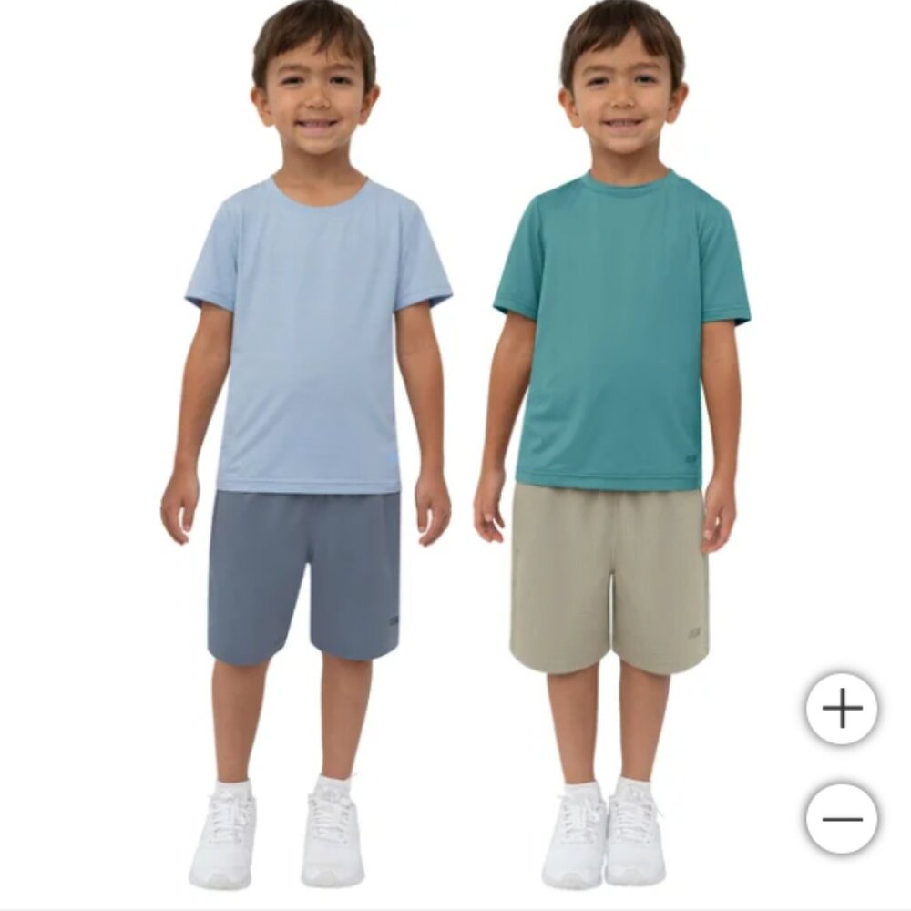 Skechers Kids' 4-piece Active Set Size 5(Boy)